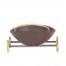 Eye Shape Bowl Snacks Platter With Wheels